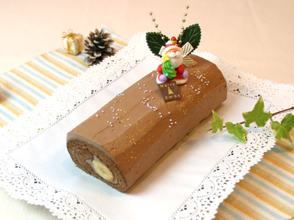チョコバナナロールケーキ ちゃんとごはん ご馳走スイーツ 簡単レシピ 東京ビューティー